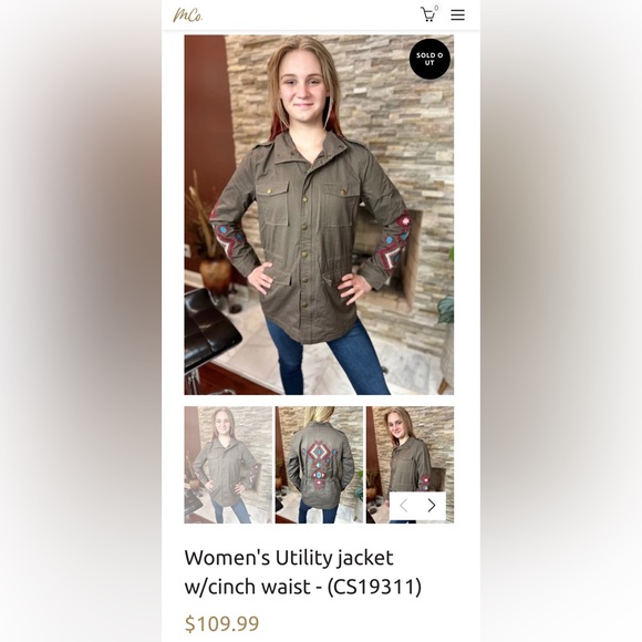 Aztec Utility Jacket - Picture 9 of 9